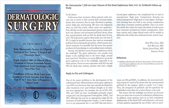 Comment Dermatologic Surgery